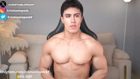 50 OFF TODAY  onlyfans cristianlopezbf online show from 09.26.25