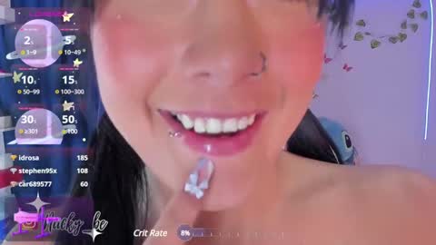 Snapshot of _julii_ chatting on 01.18.25 nicky b NEW ACCOUNT FOLLOWME online show from 01.18.25