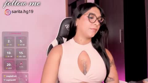 Snapshot of _sara_hernandez chatting on 01.09.25 Sara intagram online show from 01.09.25