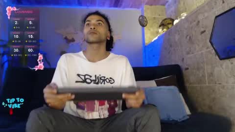 Snapshot of aaron_jassell1 chatting on 12.24.24 Aaron and Jassell online show from 12.24.24