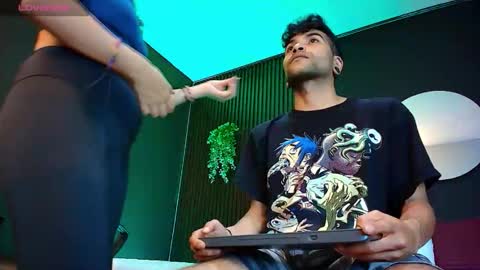 Snapshot of aaron_jassell1 chatting on 10.21.25 Aaron and Jassell online show from 10.21.25