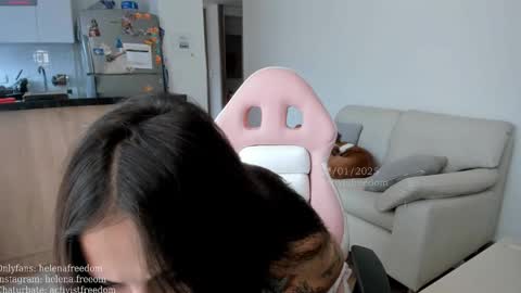 Snapshot of activistfreedom chatting on 01.27.25 Helena online show from 01.27.25