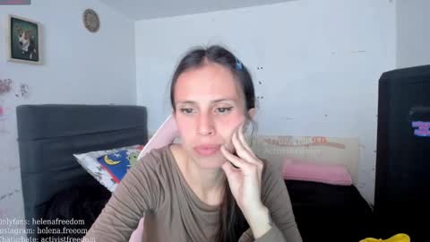 Snapshot of activistfreedom chatting on 02.24.25 Helena online show from 02.24.25