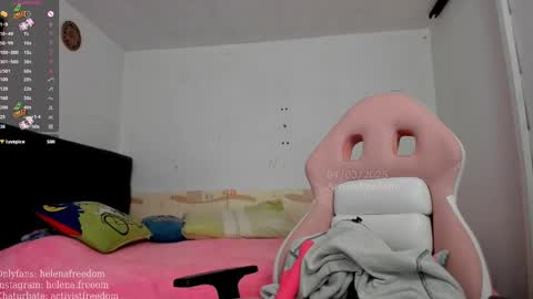 Snapshot of activistfreedom chatting on 03.04.25 Helena online show from 03.04.25