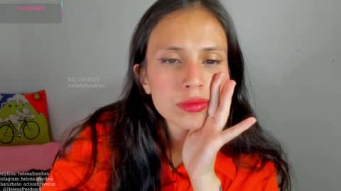 Snapshot of activistfreedom chatting on 10.04.25 Helena online show from 10.04.25