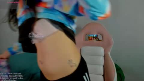 Snapshot of activistfreedom chatting on 10.16.25 Helena online show from 10.16.25