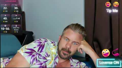 Blue Eyed Handsome Man online show from 05.13.26