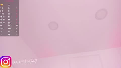 Snapshot of aleksandra_miller chatting on 01.20.25 Aleksandra online show from 01.20.25