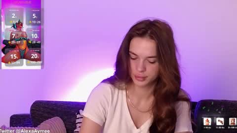 Snapshot of alexaaimee chatting on 02.07.26 Alexa online show from 02.07.26