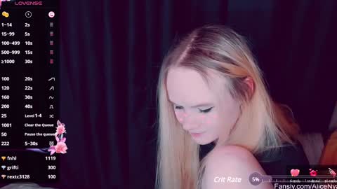 Snapshot of alicenya chatting on 12.18.24 Alice online show from 12.18.24