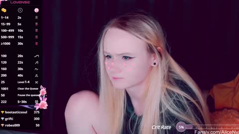 Snapshot of alicenya chatting on 01.27.25 Alice online show from 01.27.25