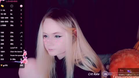 Snapshot of alicenya chatting on 02.20.25 Alice online show from 02.20.25