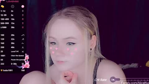 Snapshot of alicenya chatting on 03.01.25 Alice online show from 03.01.25