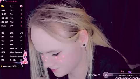 Snapshot of alicenya chatting on 03.02.25 Alice online show from 03.02.25