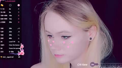 Snapshot of alicenya chatting on 03.06.25 Alice online show from 03.06.25