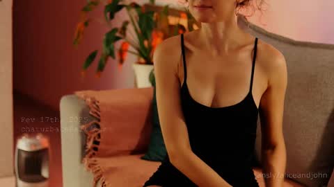 Snapshot of all7sin chatting on 02.17.25 Alice John online show from 02.17.25