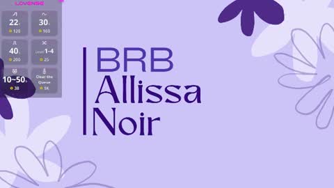 Snapshot of allissa_noir chatting on 06.17.26 Allissa online show from 06.17.26