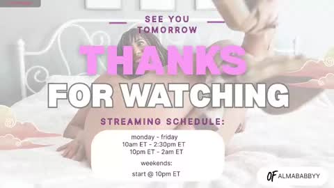 Almababbyy online show from 11.05.25