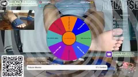 Snapshot of alphacashmaster8 chatting on 02.24.26 MASTER FINDOM DRAIN... online show from 02.24.26