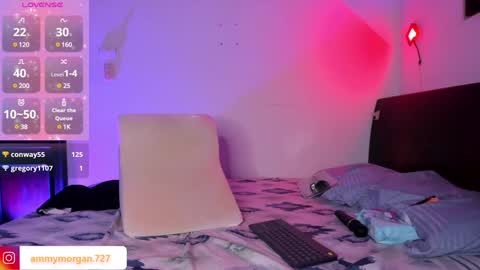 Snapshot of ammy_morgan_ chatting on 01.11.25 ammy online show from 01.11.25