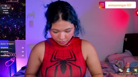 Snapshot of ammy_morgan_ chatting on 01.25.25 ammy online show from 01.25.25