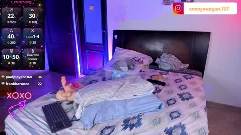 Snapshot of ammy_morgan_ chatting on 02.03.25 ammy online show from 02.03.25