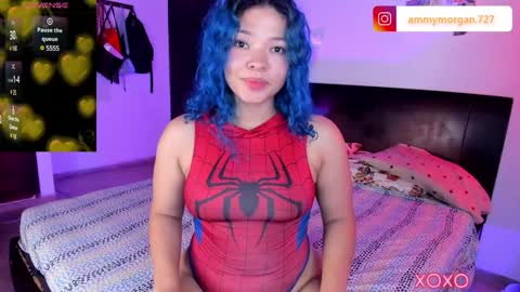 Snapshot of ammy_morgan_ chatting on 02.07.25 ammy online show from 02.07.25