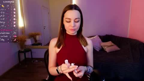 Snapshot of an6elica chatting on 02.14.25 Angie online show from 02.14.25