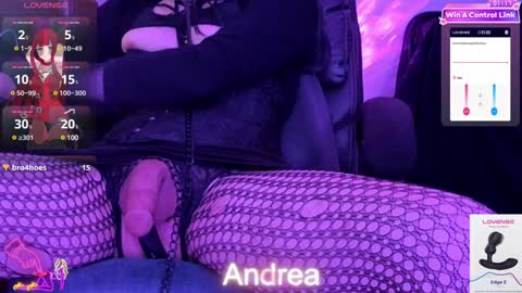 Snapshot of andreacrossed chatting on 01.18.25 andreacrossed online show from 01.18.25