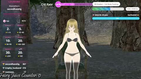 Snapshot of anenyaqueen chatting on 12.15.24 Anenya online show from 12.15.24