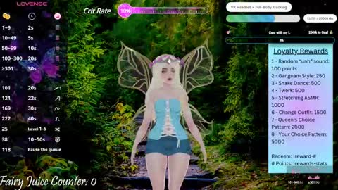 Snapshot of anenyaqueen chatting on 02.24.25 Anenya online show from 02.24.25