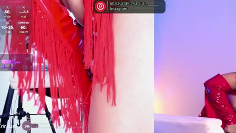 Snapshot of angelcb_ chatting on 01.29.25 angel online show from 01.29.25