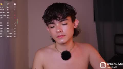 Snapshot of angelocute_ chatting on 04.24.26 Angelo I work from home this is my room online show from 04.24.26