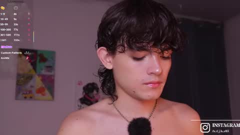 Snapshot of angelocute_ chatting on 06.27.26 Angelo I work from home this is my room online show from 06.27.26