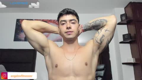 Snapshot of angelovfitnessxv chatting on 12.14.24 angelov online show from 12.14.24