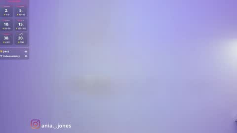 Snapshot of ania_mml chatting on 12.15.24 Ania online show from 12.15.24