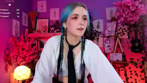 Snapshot of anna_bloom_ chatting on 02.21.25 Violett online show from 02.21.25