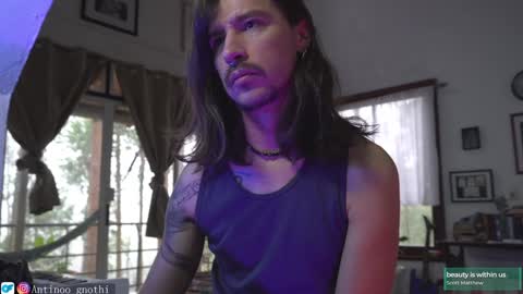 Snapshot of antinoo_gnothi chatting on 01.07.25 Antinoo Gnothi online show from 01.07.25