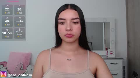 Snapshot of aratna_coluccii chatting on 03.27.26 Aratna my dream 3000 tokens online show from 03.27.26