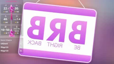 Snapshot of aria_brown_19 chatting on 02.03.25 ARIA online show from 02.03.25