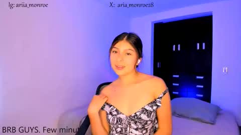Snapshot of aria_monroee chatting on 02.19.26 Im Aria online show from 02.19.26