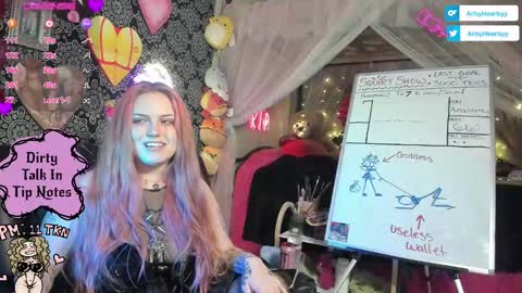 ArtsyHeartsyy online show from 09.20.25