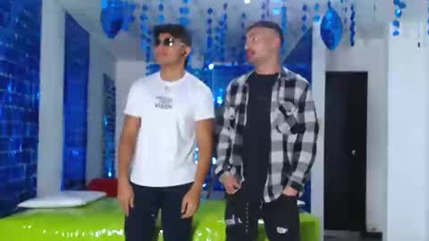 Snapshot of asmodeus7100 chatting on 02.22.25 THOMAS AND DAMIAND online show from 02.22.25