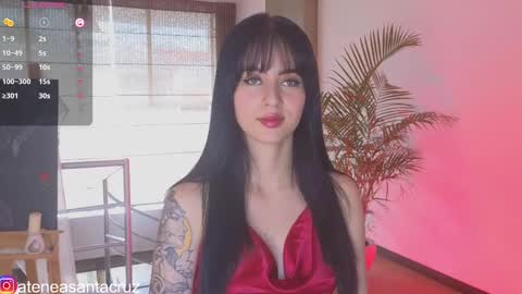 Snapshot of ateneasantacruz chatting on 02.19.25 Atenea  online show from 02.19.25