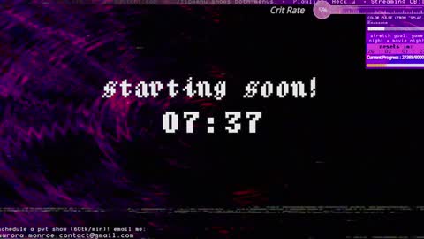 Snapshot of auragotchi chatting on 01.06.25 Aurora  Aura online show from 01.06.25
