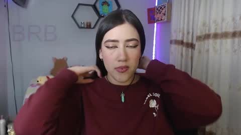 Snapshot of aurora_shy_ chatting on 01.31.25 Aurora online show from 01.31.25