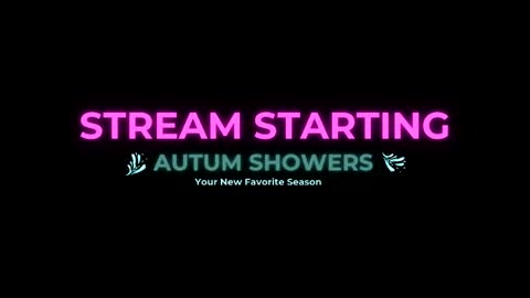 Autum Showers online show from 04.04.26