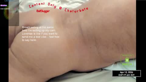 Snapshot of ballslugger chatting on 04.12.26 Tony online show from 04.12.26