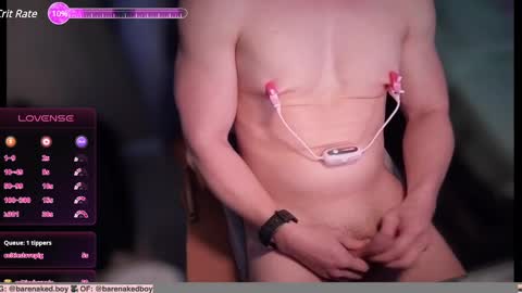 Snapshot of barenakedb0y chatting on 02.24.25 Barenaked boy online show from 02.24.25