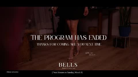 Call me Bells  Next Stream on Wednesday    Feb 26  online show from 03.09.25